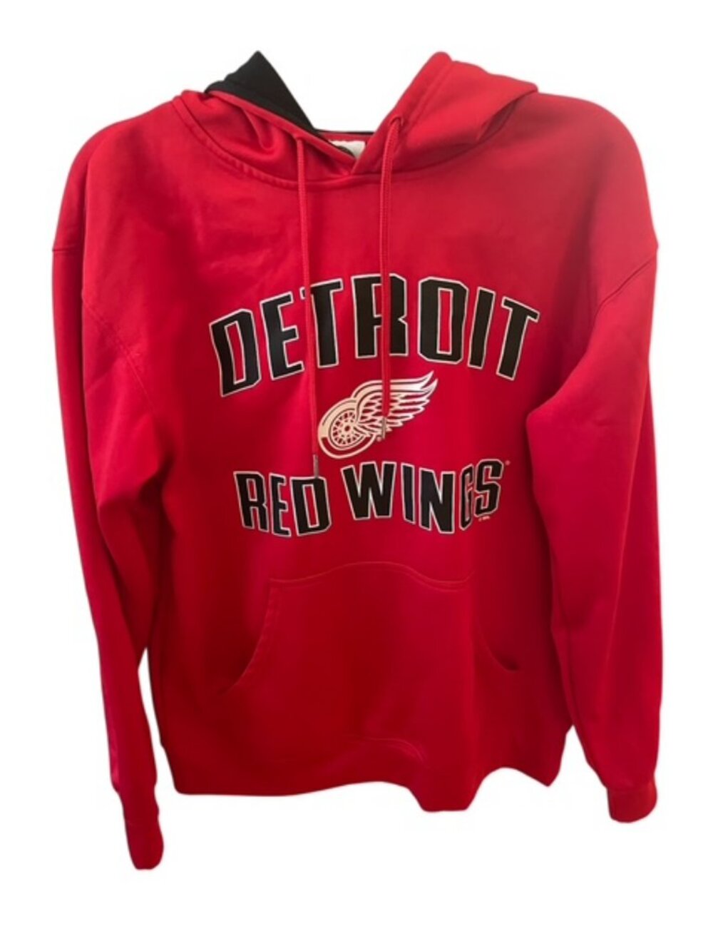 Red Wing Hoodie Sweatshirt  Official NHL Brand Medium